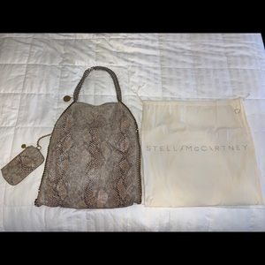 Stella McCartney Faux Python Falabella Tote